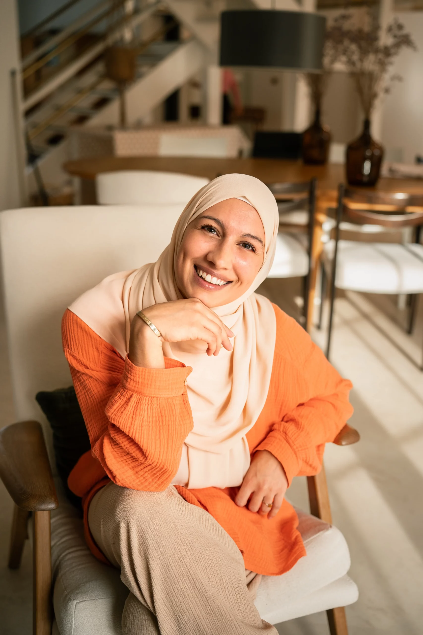 Portrait individuel pris durant l’événement Shake ton Réseau à la villa du 249 Roberie Sud