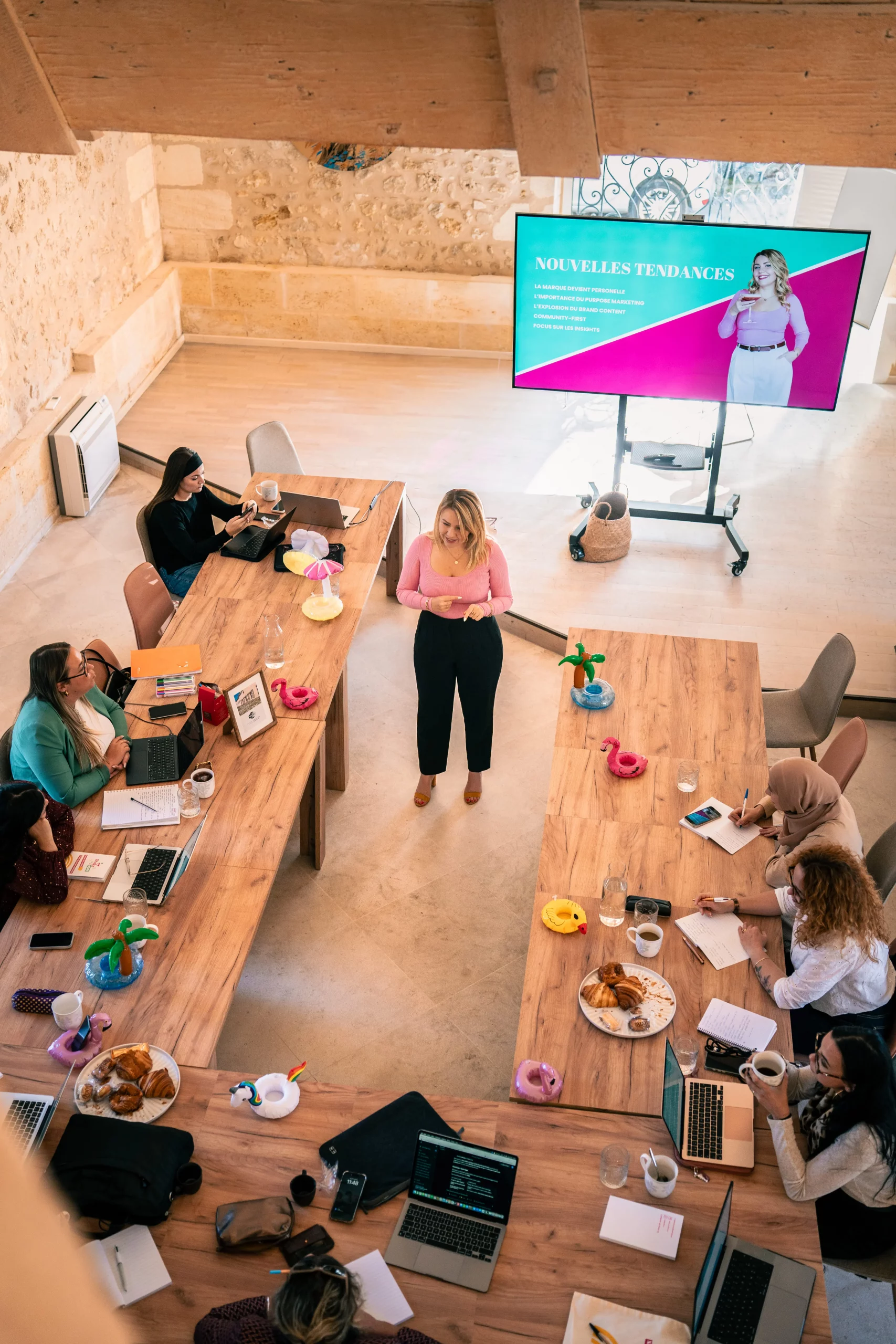 Participants avec Anaelle Shake ton Réseau atelier bootcamp marketing digital
