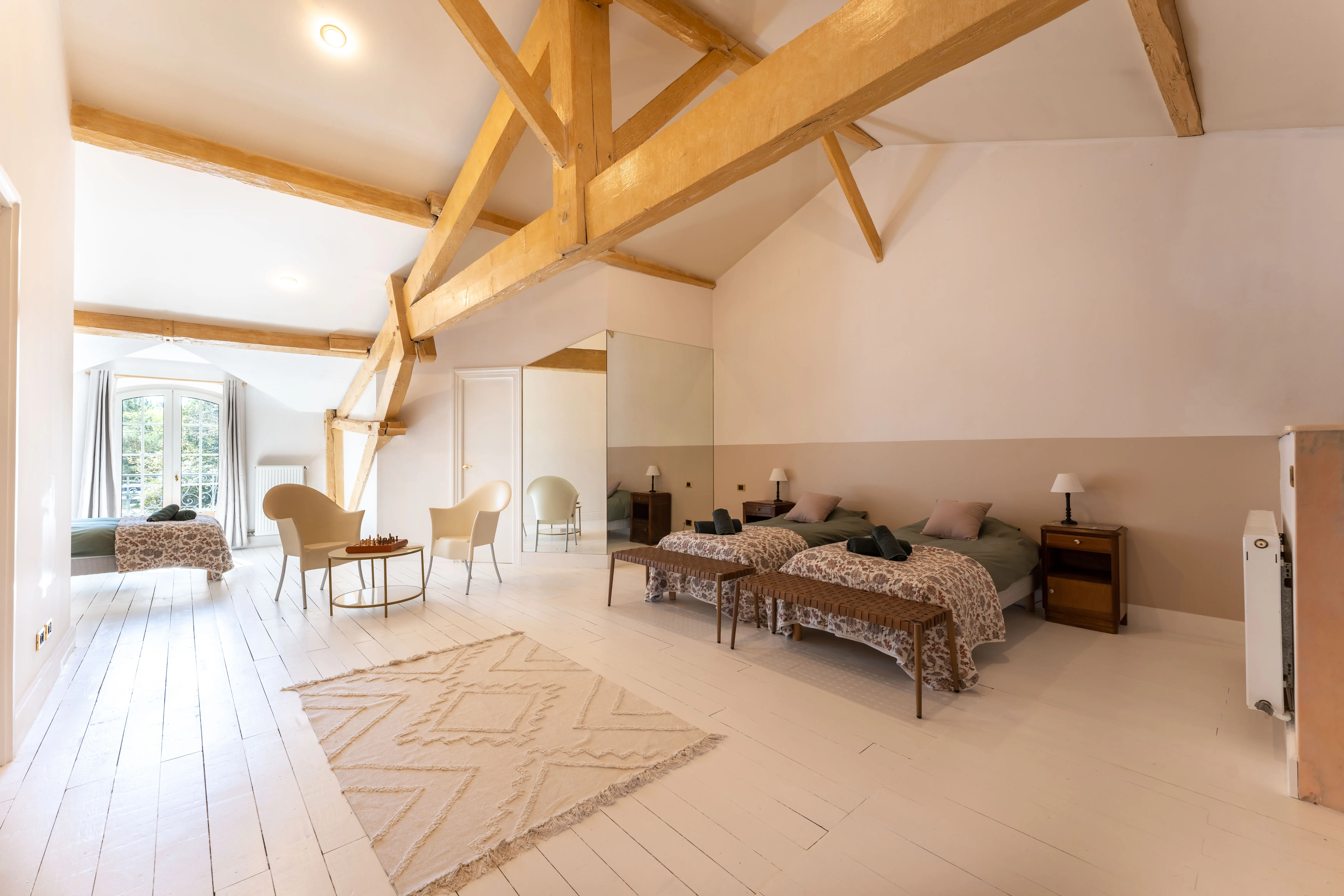 Escalier villa – espace networking